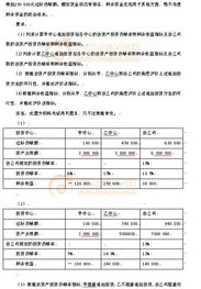 2009年注冊(cè)會(huì)計(jì)師《財(cái)務(wù)成本管理》樣題及詳解